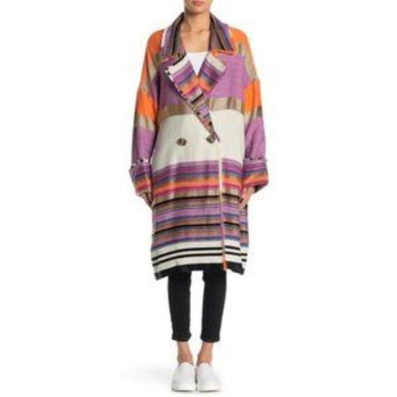 ✨ SOLD ✨ NWT Free People Broad Horizons Coat - Picture 2 of 8